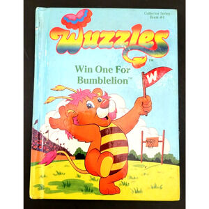 Vintagel 1984 WUZZLES Win One For Bumblelion Hardcover Book